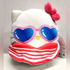 Sanrio Summer time Hello kitty Squishmallow 6.5in